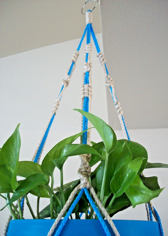 Handmade Macrame Plant Hanger - Macrame Plant Hanger - Plant Hanger Holder gallery