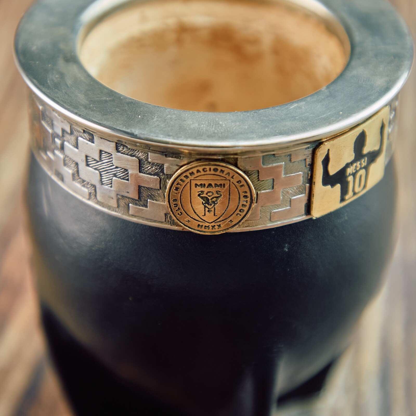 Taza/Mate Imperial Gourd INTER MIAMI MESSI High Quality + Straw gallery