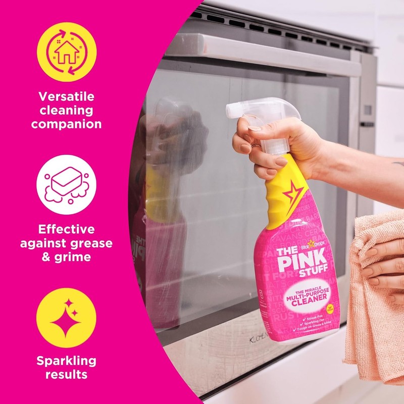 Stardrops The Pink Stuff Miracle Multi-Purpose Cleaner – Removes Grease, Grime, gallery