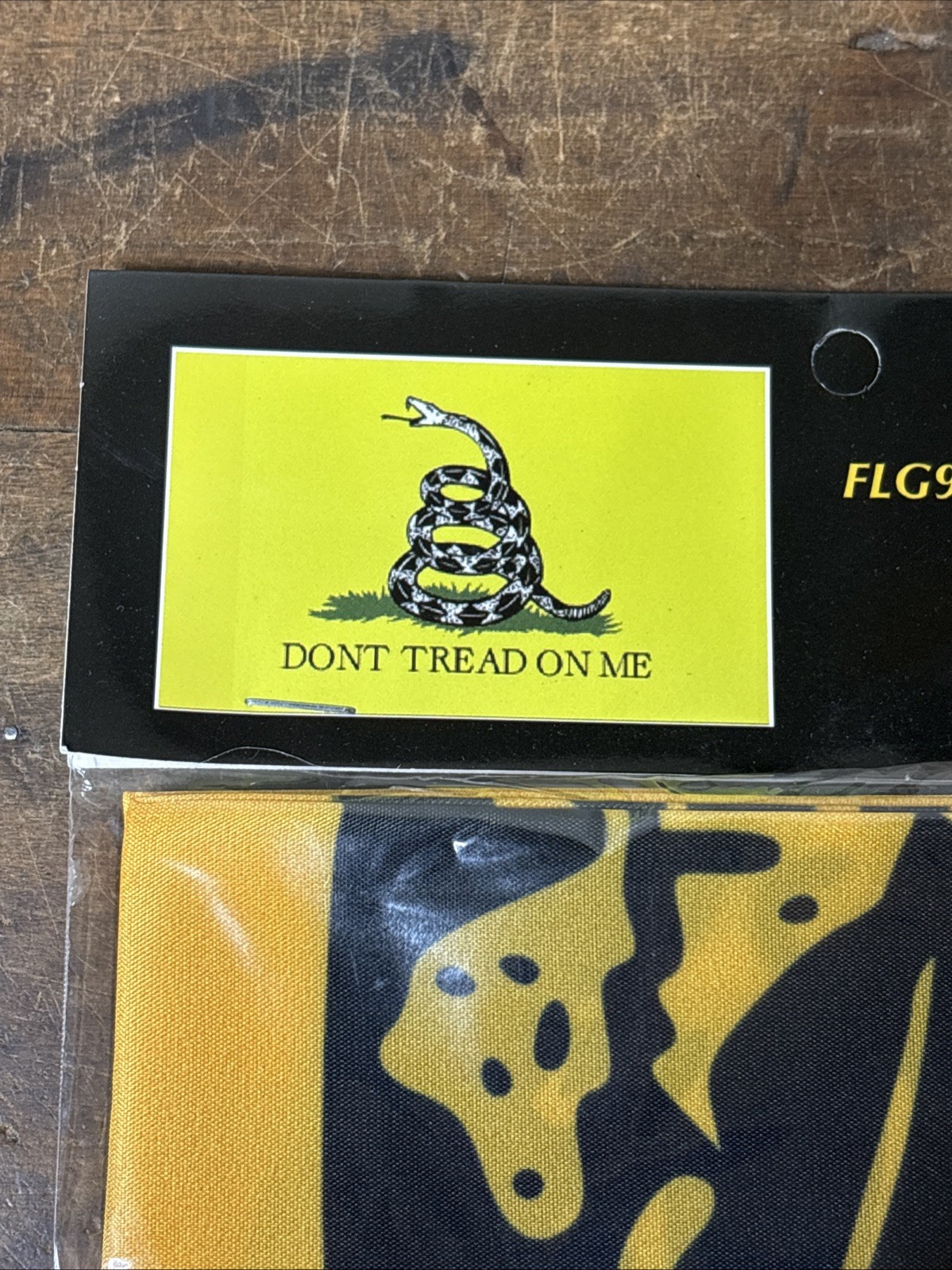 NEW - DON'T TREAD ON ME FLAG 3x5FT YELLOW Canvas Header & Brass Grommets gallery