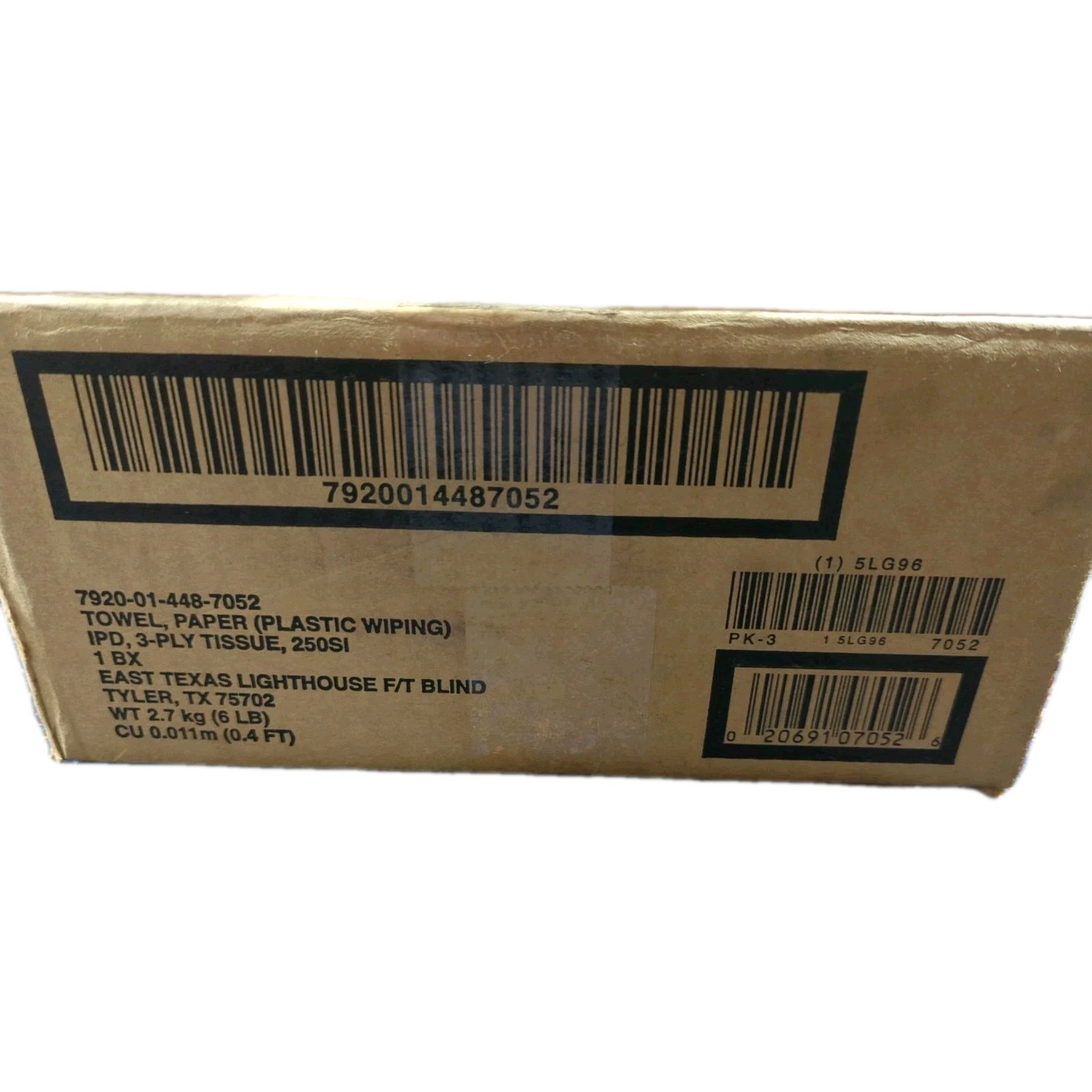 Horizon TechWipes 1709/7052 3-Ply Paper Towels NSN 7920-01-448-7052 Case of 3 gallery