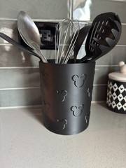 Mickey Mouse Embossed Kitchen Utensil Holder | Minimalist Kitchen Decor