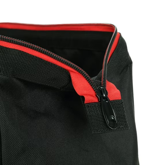 Hyper Tough 12-inch Polyester Tool Bag, with Full-Length Zipper and Double Strap gallery