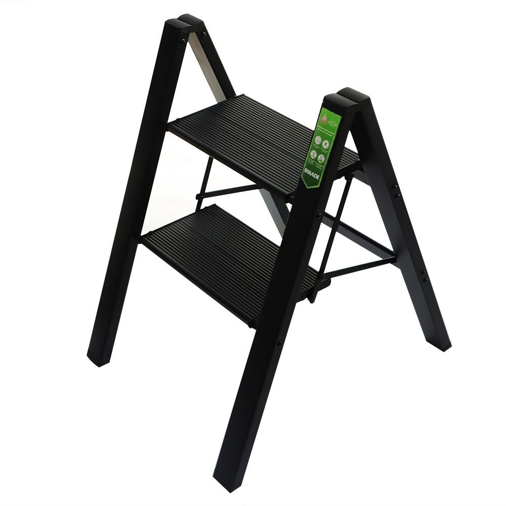 Portable Folding Step Stool w/Wide Anti-Slip Pedal Lightweight Ladder 2/3/4 Step gallery