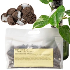 GrowCloud Advanced Aroid Substrate with Perlite 3 Qts – Premium Sphagnum Moss…