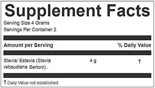 Hanan Peruvian Secrets Estevia | 100% Natural Stevia | 0.32oz / 9g | Natural Swe gallery