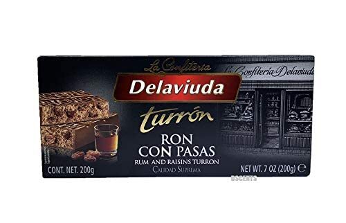 La Confiteria Delaviuda Turron Ron Con Pasas Rum And Raisins Turron 7 Ounces gallery