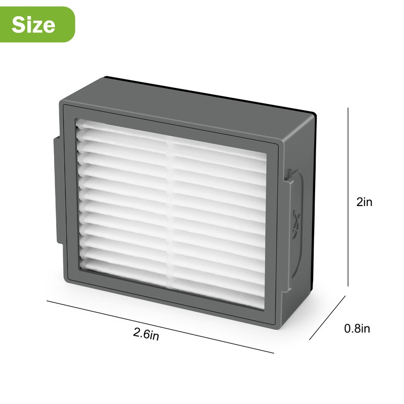 9 Pcs Replacement Filter for iRobot Roomba i7 i7+ i3 i6 i8 Plus E5 E6 E7 Vacuum gallery