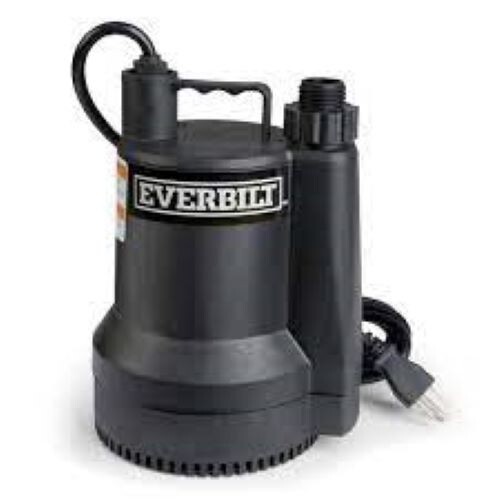 Everbilt SUP54-HD 1/6hp Plastic Submersible Utility Pump gallery