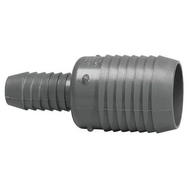 Manufacturer Varies PVC Coupling, Insert, 2 in x 1 1/2 in Pipe Size 1429-251 gallery