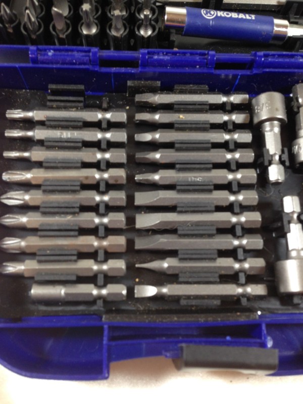 Kobalt Tools Screwdriver Bit Set with Hardshell Case gallery