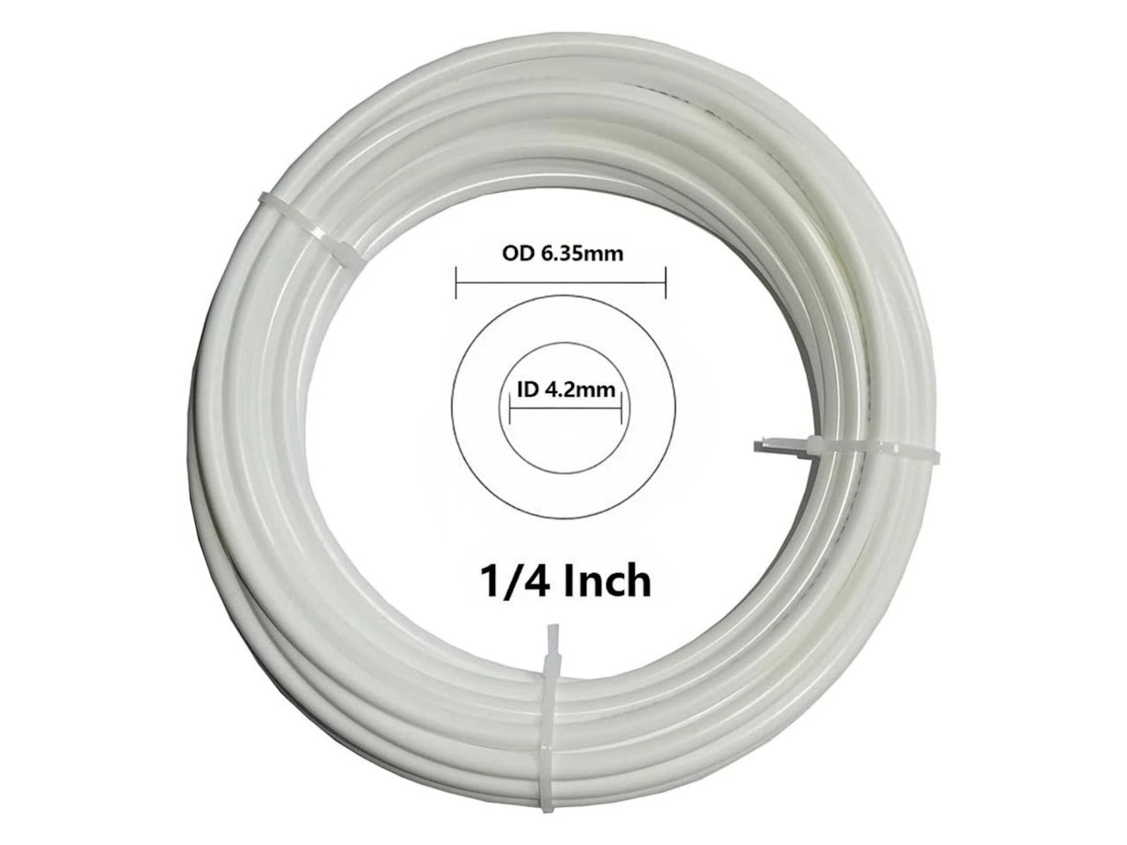 9FT - 30FT - 98FT 1/4 Inch O.D. RO Water Tubing, Pipe for Ro(Reverse Osmosis) gallery