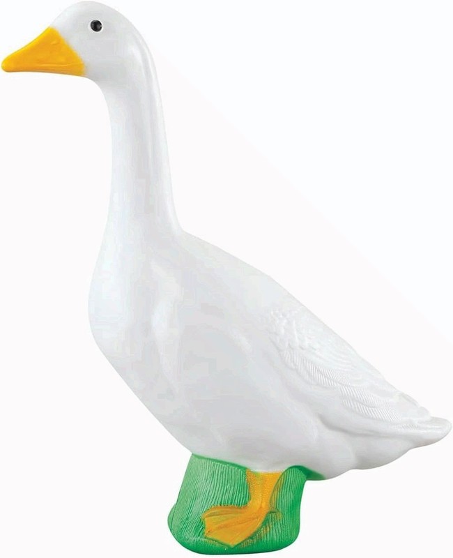 Fox Valley Traders Gaggleville 23" Large White Goose Plastic Garden Figurine gallery