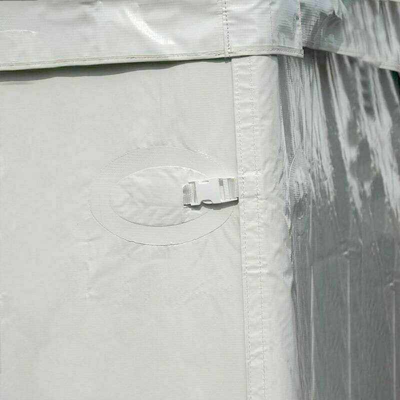 9x30 Standard Solid Sidewall for Canopy Tent Waterproof 14 oz Vinyl Panel USED gallery