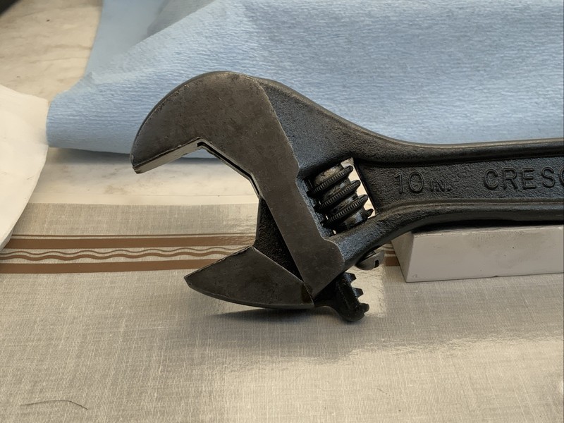 CRESCENT AT 110, 10in. Adjustable Wrench, USA Made - Green gallery