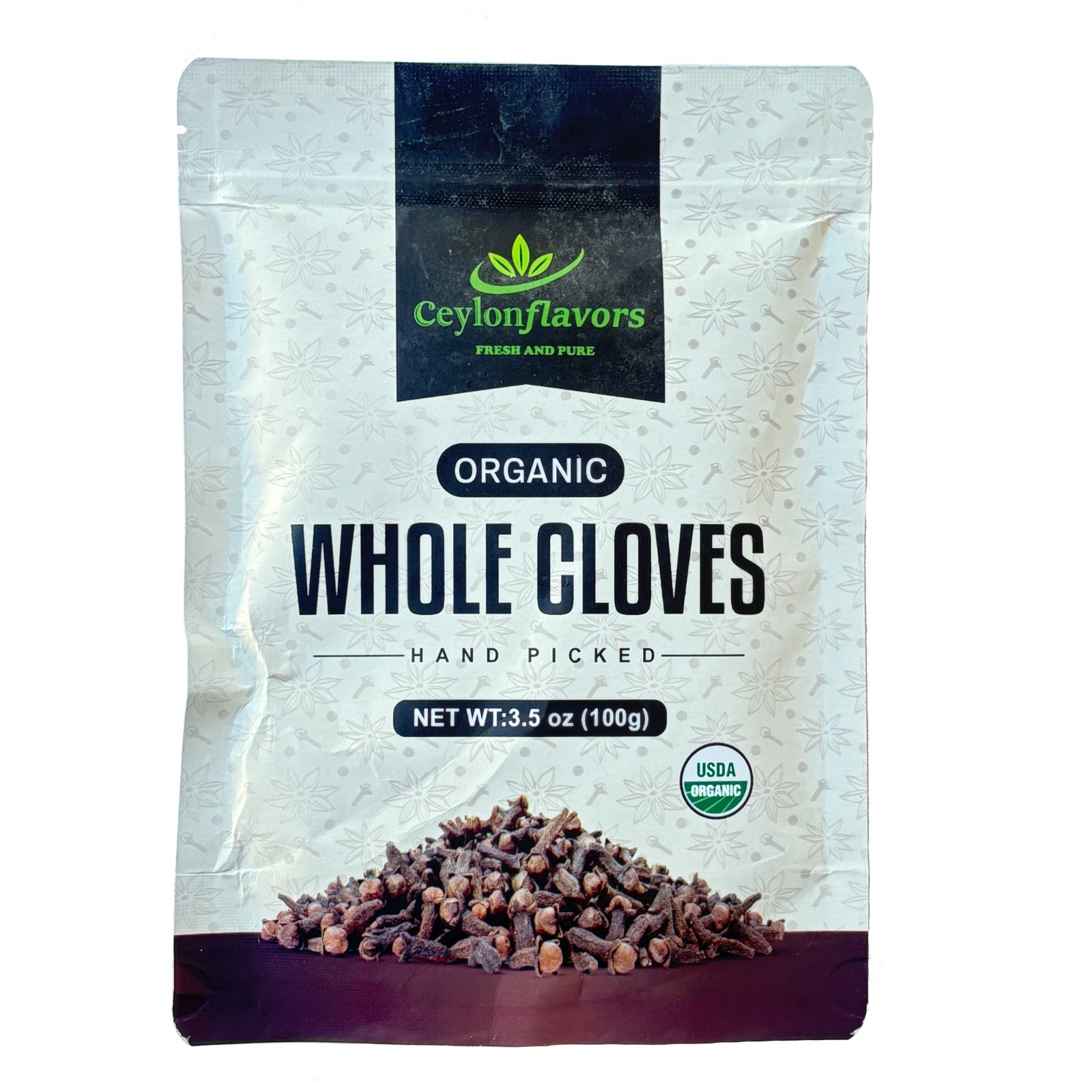 Organic Ceylon Hand Picked Whole Cloves Sri Lanka Non-GMO USDA Certified 3.5 oz gallery