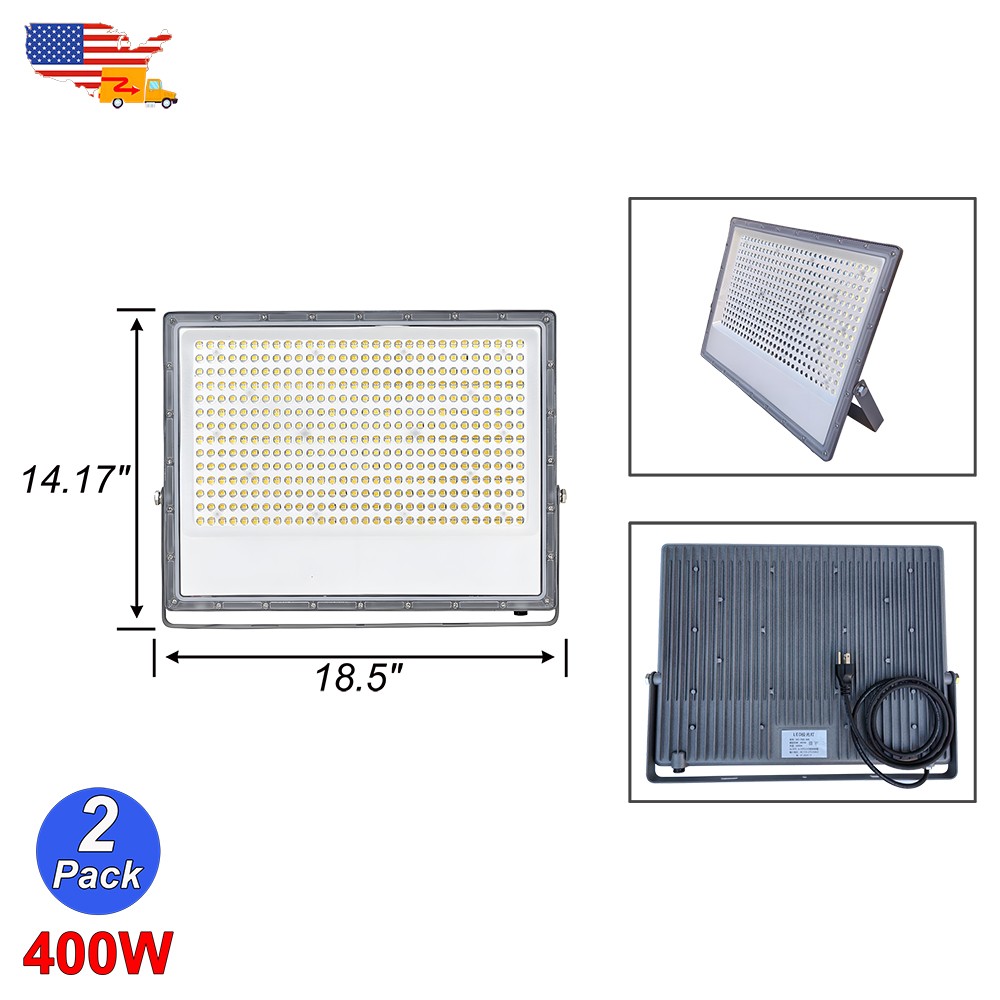400 Watt Flood Light Security Floodlights AC110V-277V Garden Yard Street Lights gallery