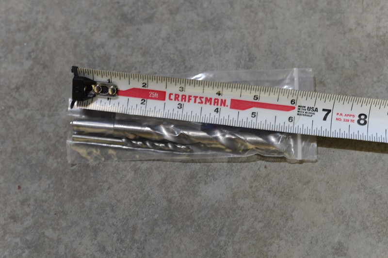 1/2" High Speed Drill Bit 3/8" Shank for Steel, Wood or Plastic + 5mm drill bit gallery