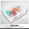DNA Motoring 4Pcs 0° 15° 25° 40° 2.5GPM High Pressure Washer Nozzle Tips Set gallery