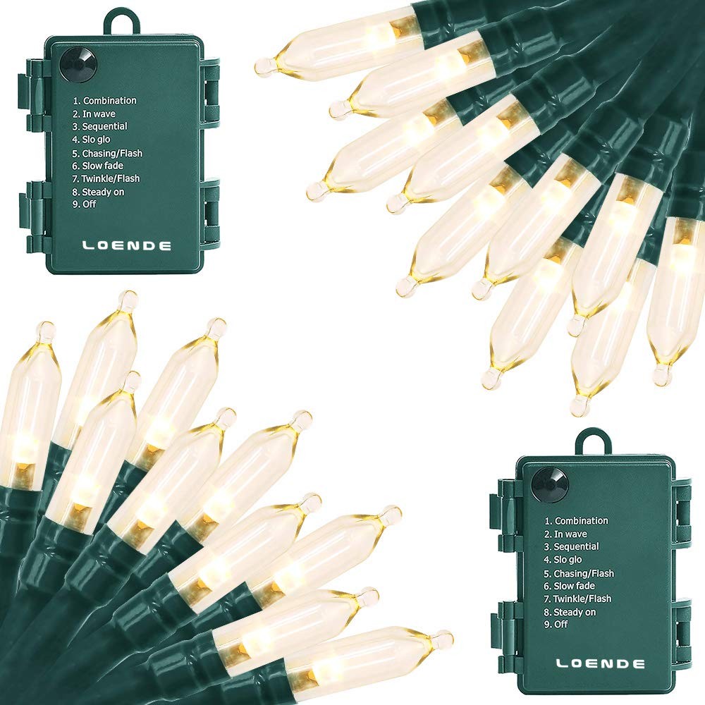 Christmas Lights, Battery Operated String Lights 18ft 50 LED 8 Modes with Tim... gallery