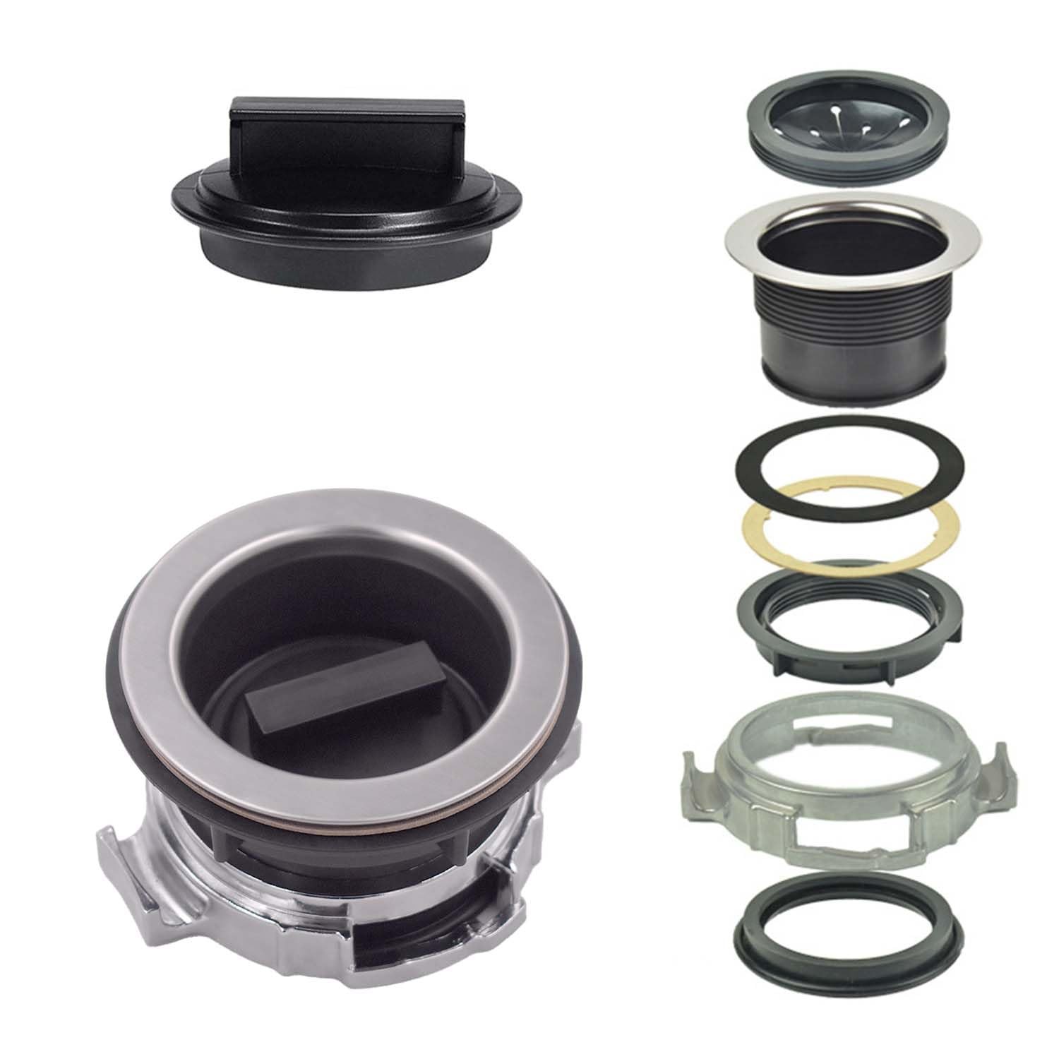 8Pcs/Set Garbage Disposal Sink Flange Kit and Stopper for Waste King, Garbage... gallery