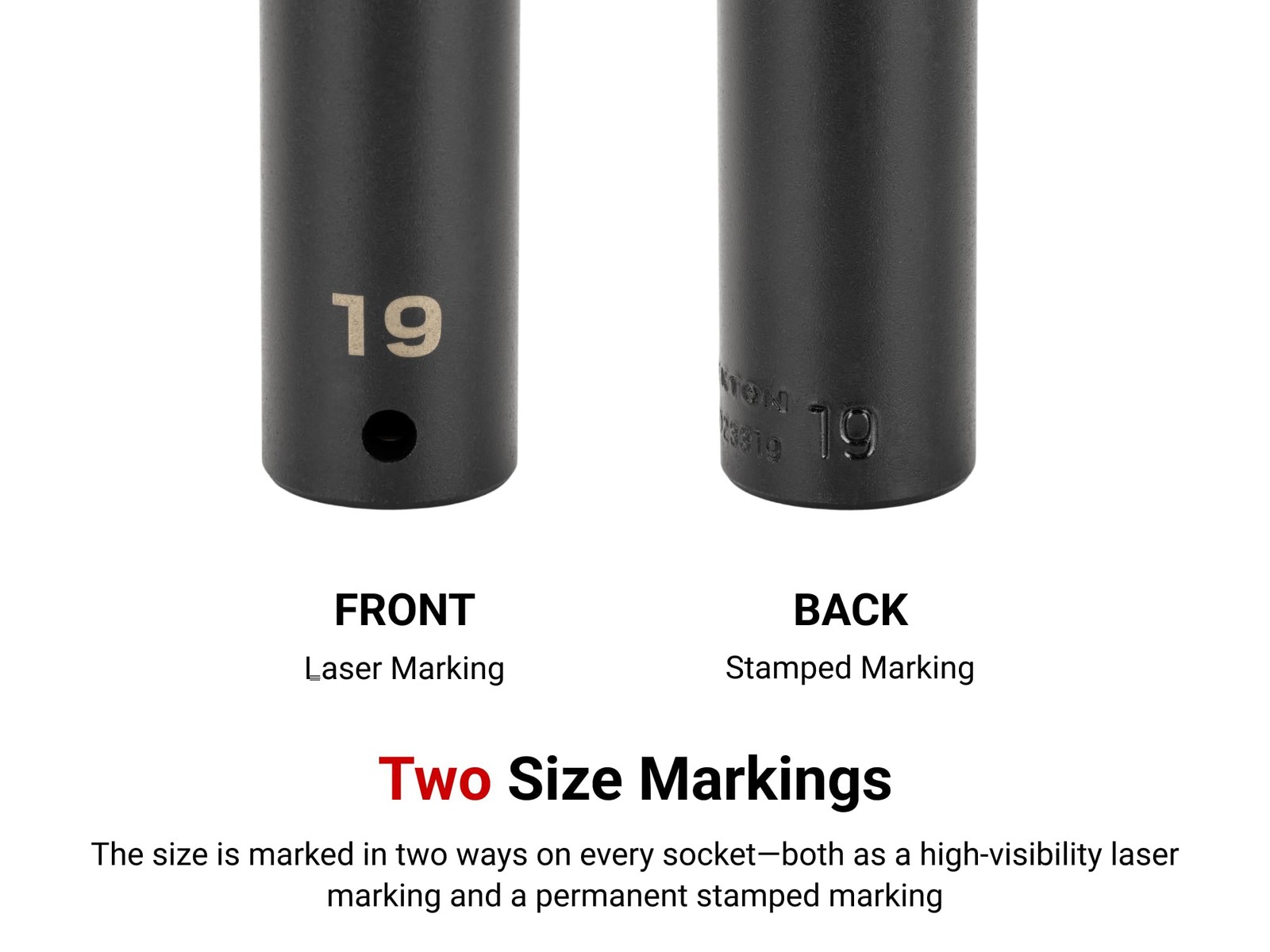Impact Socket 1/2 Inch Drive 43 mm Deep 6 Point TEKTON SID23143 gallery