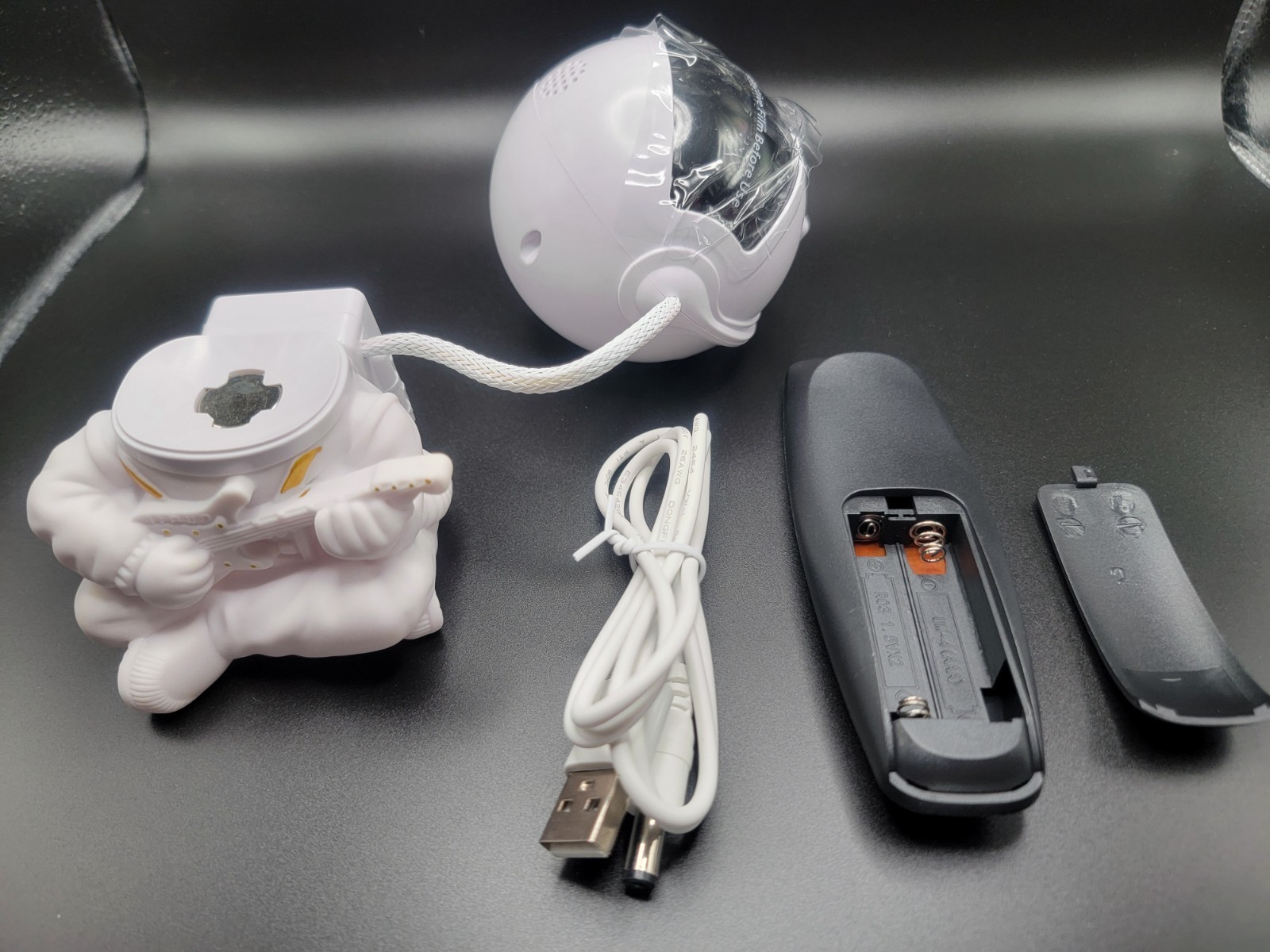 Astronaut w/ Guitar Nebula Projector - Starry Sky Lamp / Galaxy Night Light gallery