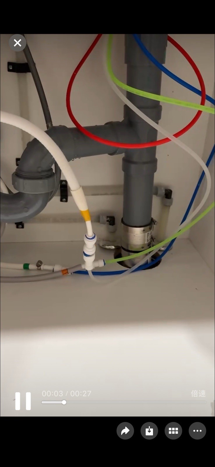 Enagic Kangen Leveluk Faucet Under Counter Double Nozzle Filtration Adapt NEW gallery