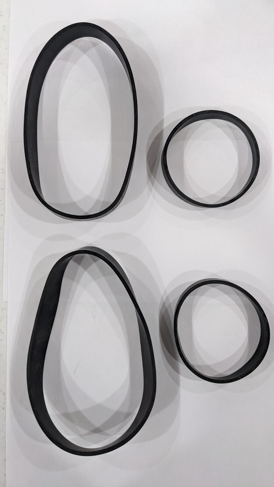 2 Hoover Concept PowerDrive & Brushroll BELTS 38528008 160147 40201030 40201049 gallery