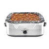 Electric Roaster Liners 2-Pack Fits 16, 18 & 22 Quart - Oven & Microwave Safe gallery