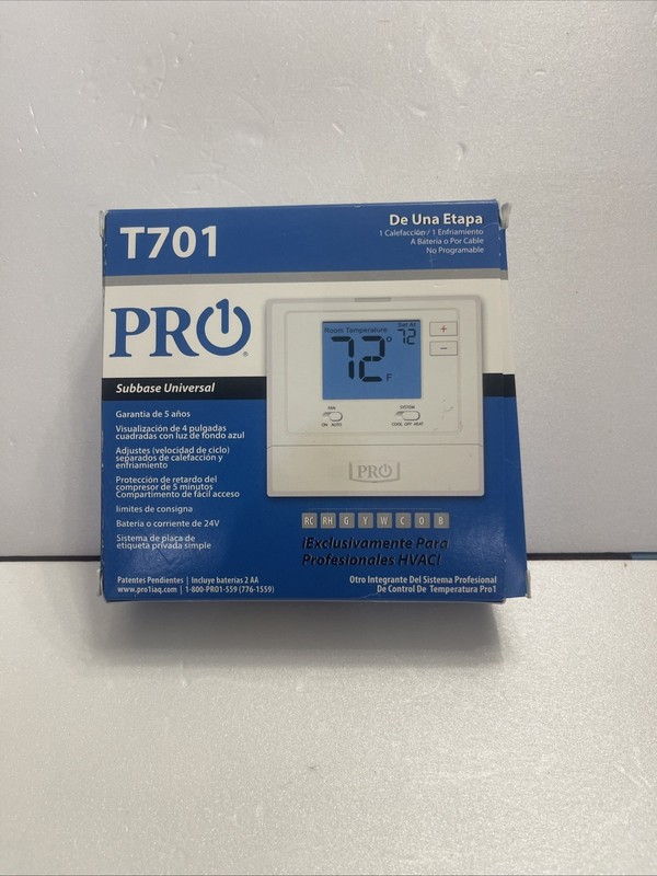 Pro1 T701 Low Voltage Non-Programmable Thermostat gallery
