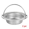 Kitchen Sink Strainer Large Wide Rim 4.5" Stainless Steel Mesh Drain Filter gallery