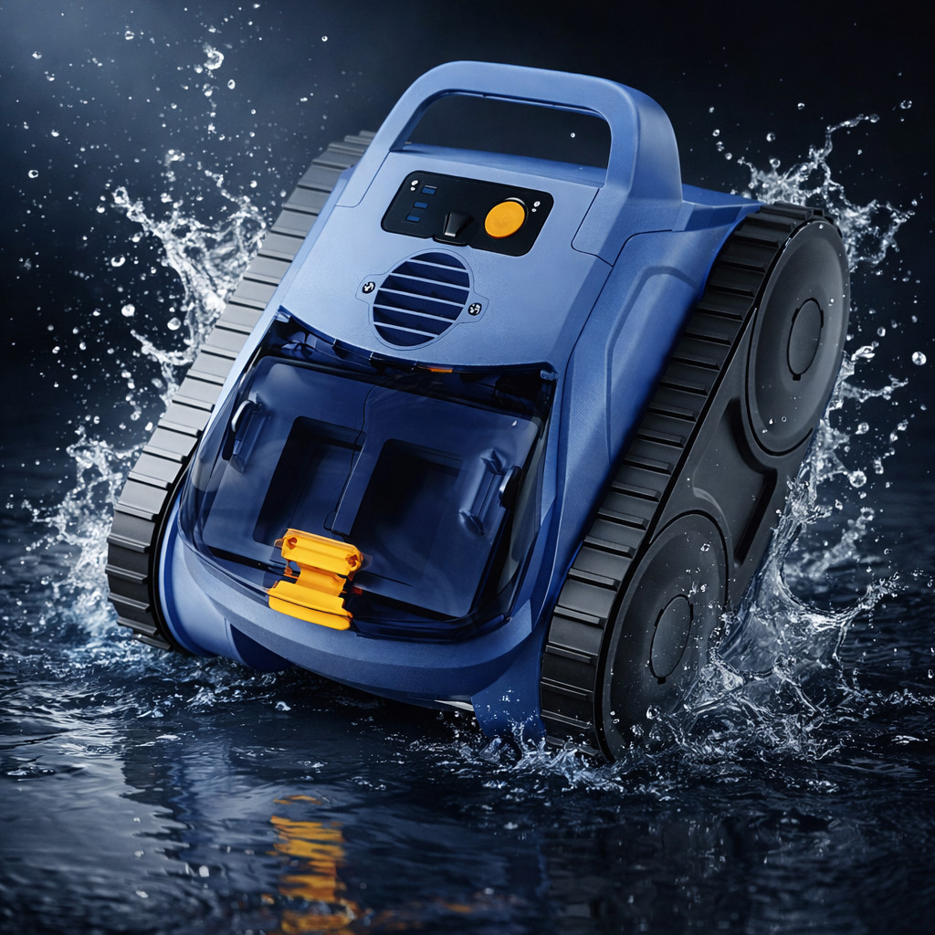 2026 Robotic Pool Cleaner 150 Min Runtime 3 Modes Cleans Floor Wall & Waterline gallery