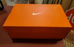EMPTY NIKE AIR MAX + 2012 SHOE BOX -BOX Size US 8.5 (EMPTY SHOE BOX! NO SHOES!)