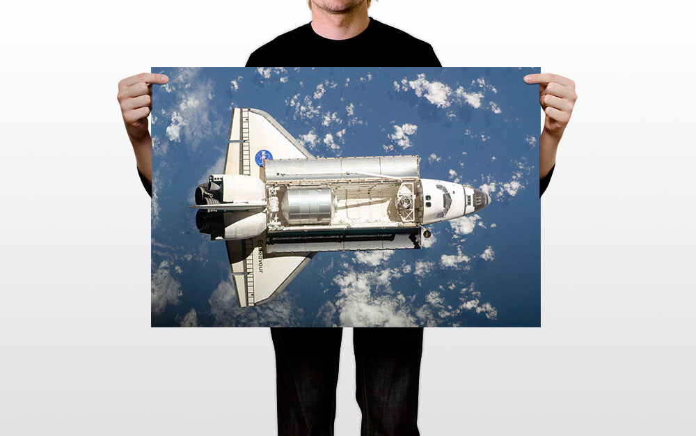 Endeavour In Orbit - Sts-126 Nasa Space Shuttle Wall Art Home - POSTER 20"x30" gallery