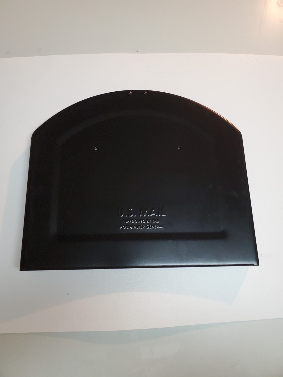 New Extra Large Mailbox Black Door Lid Cover Opener 14 Inches Wide 12 Tall gallery