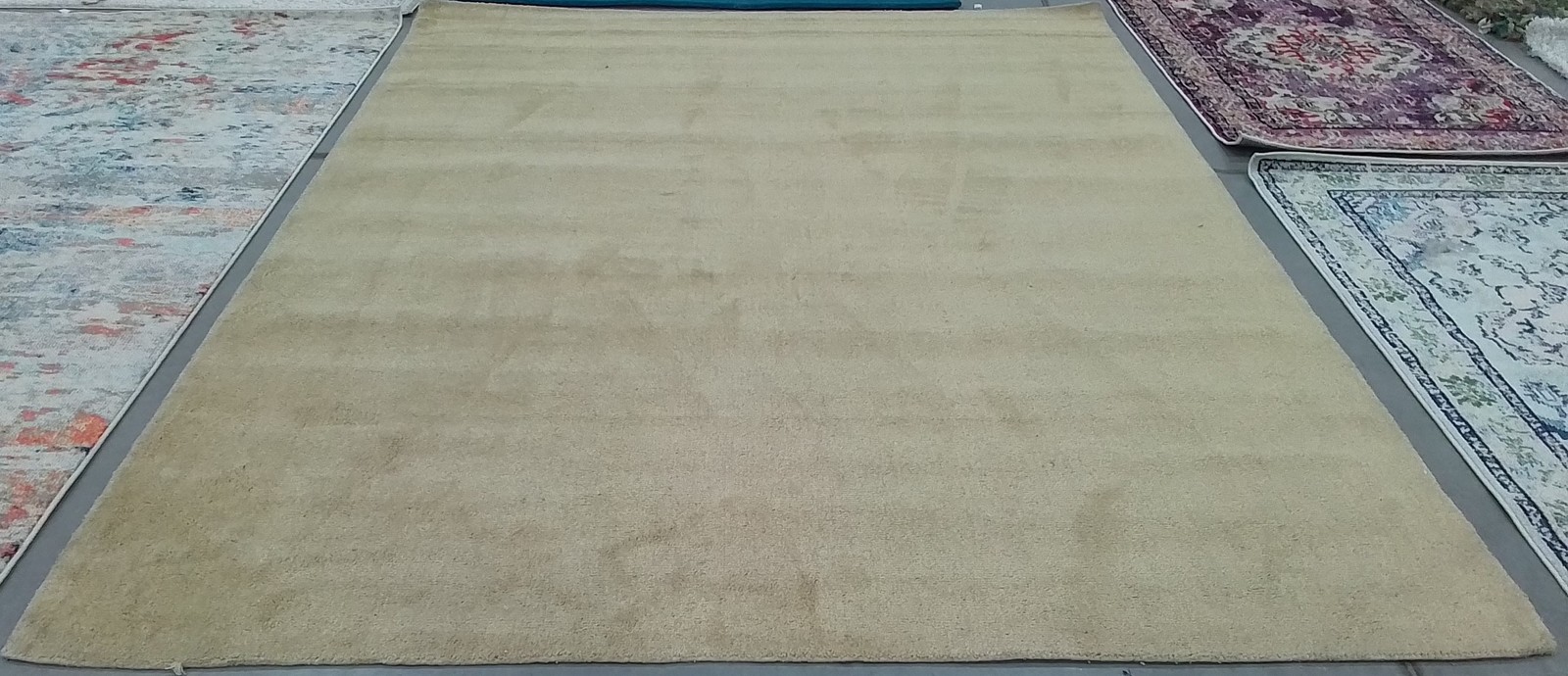 BEIGE 8'-0" x 10'-0" Stained Rug, Reduced Price 1172792915 HIM610E-8 gallery