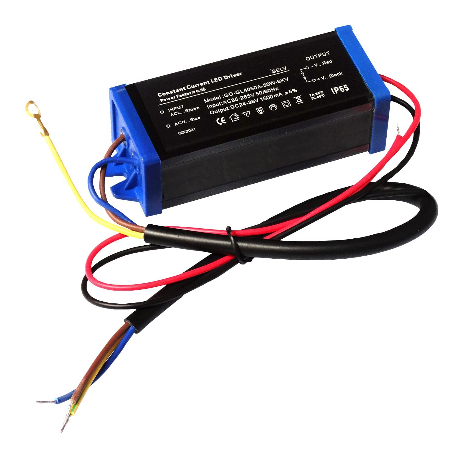 HANNAHONG 50W Constant Current Driver, AC85-265V DC28-36V 1500Ma High Power LED gallery