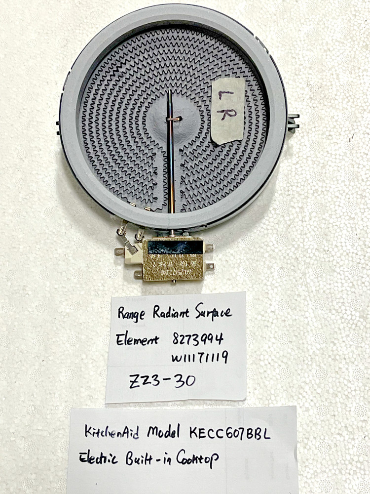 2 Cooktop Surface Elements 8273994, W11171119 for KitchenAid KECC607BBL Z23-30