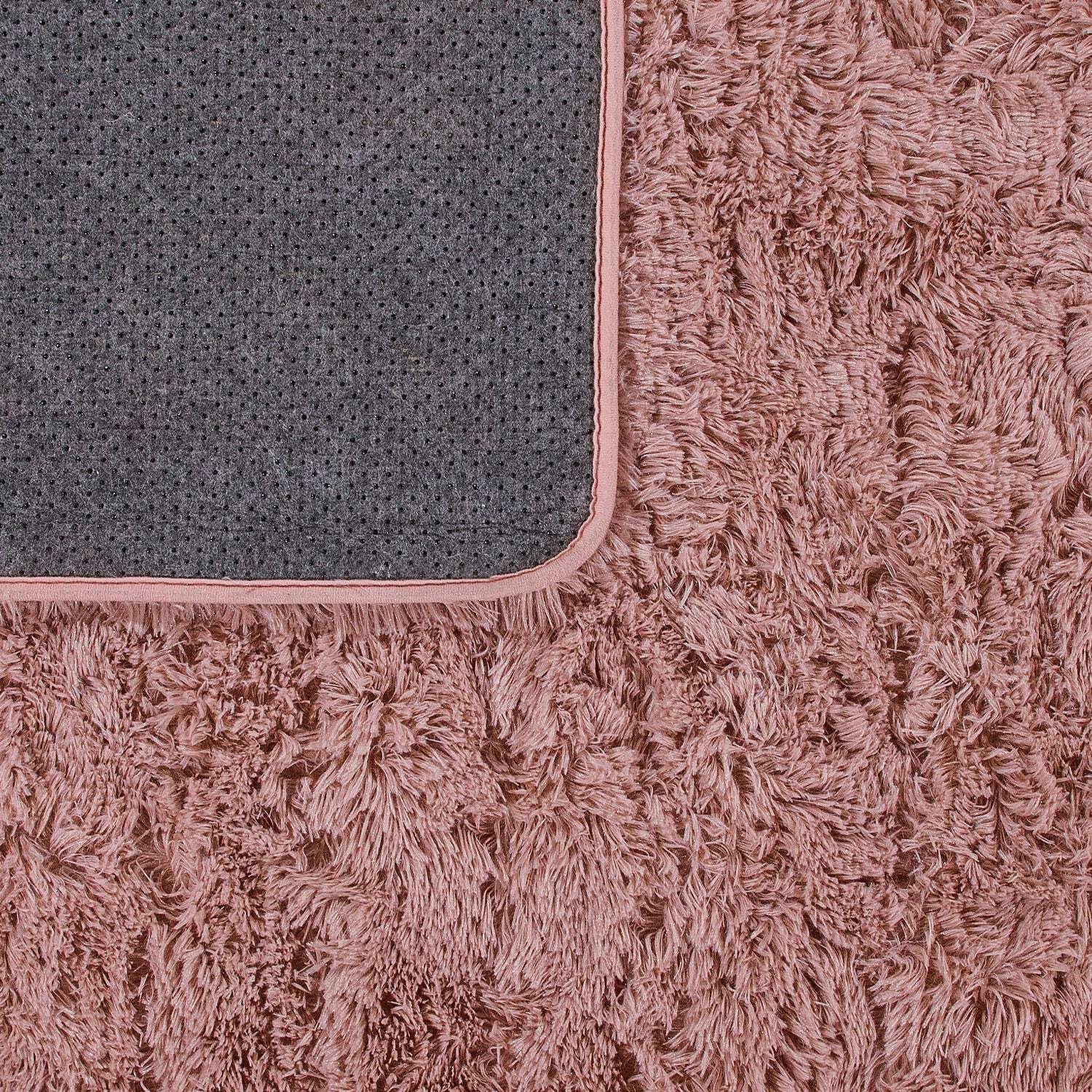 Solid Shag Rug Silky Soft & Fluffy In Rose gallery