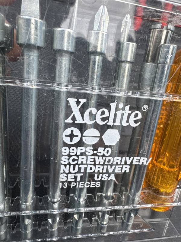 Xcelite Tools USA 99-PS-50 Screwdriver - Nutdriver Set - 13 Piece Set Nos gallery