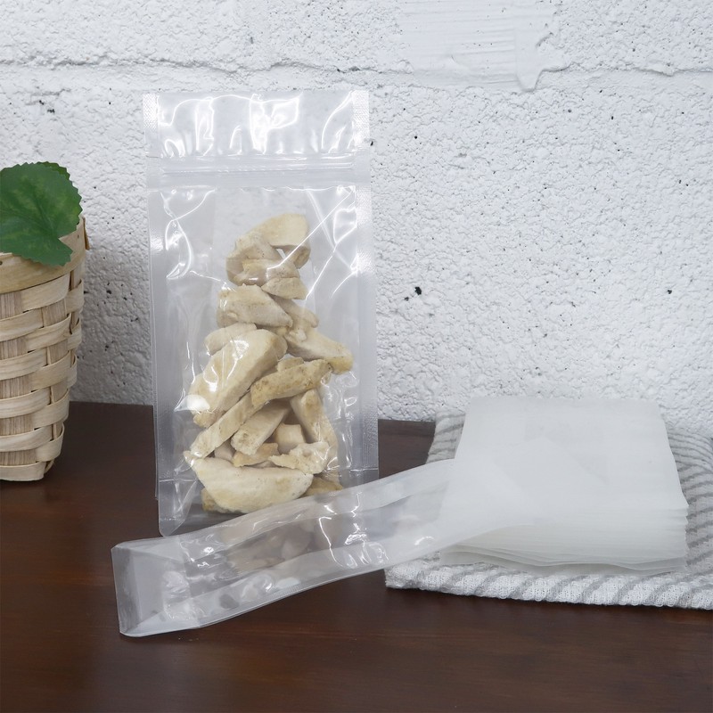 Transparent Reusable Double-Sided Snack Organization Portable Storage Pouch gallery
