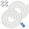2 Pcs 1.25" Pool Hose Replacement | 59" Extended & Thickend Pool Pump Replacemen gallery