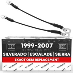 Tailgate Cable Set, Left & Right for Chevrolet Avalanche, Silverado, GMC Sierra