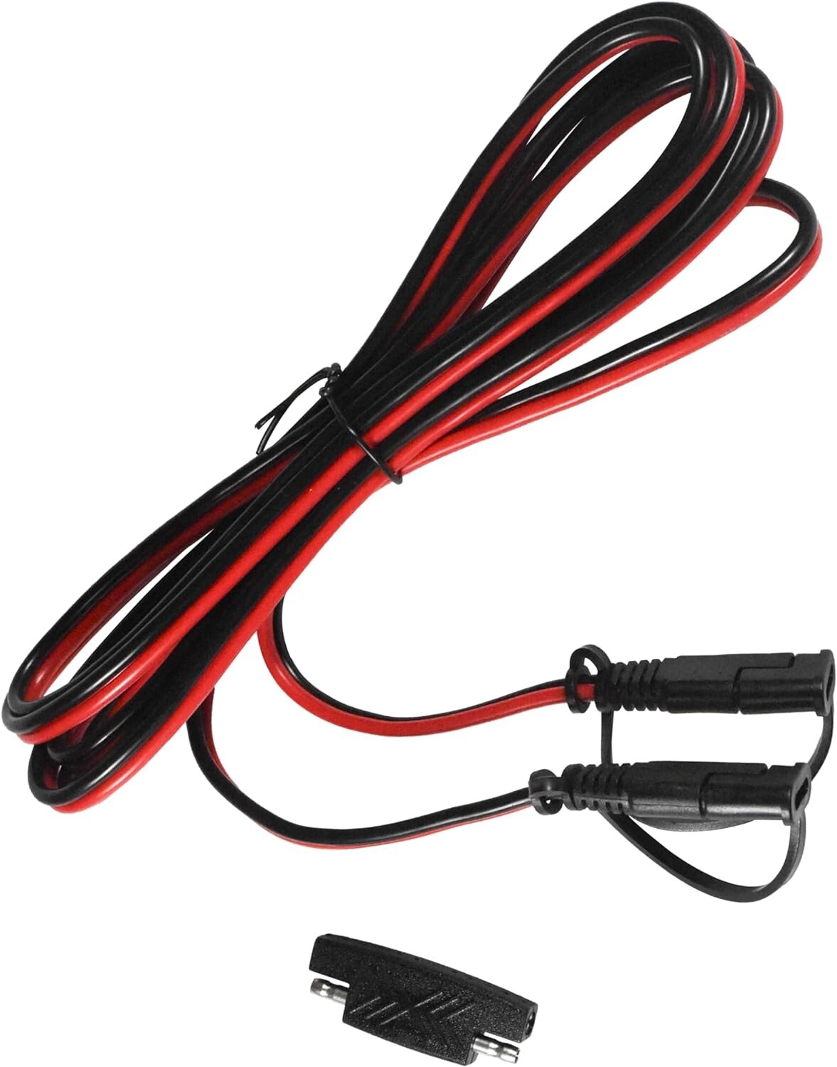 9Ft SAE to SAE Extension Cable Connector 16AWG with SAE Polarity Reverse Adapter gallery
