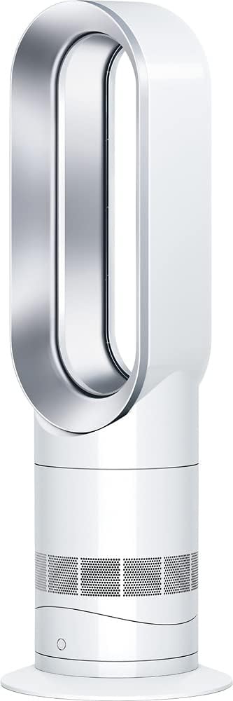 Dyson Hot+Cool AM09 Tower Bladeless Fan Heater - White/Silver (Renewed) gallery