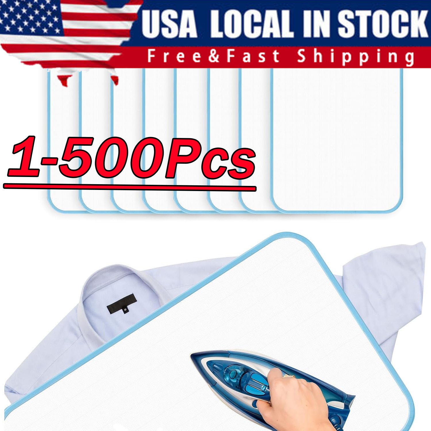Pressing Cloth for Ironing Scorch Mesh Cloth Scorch Saving Ironing Pad Lot gallery