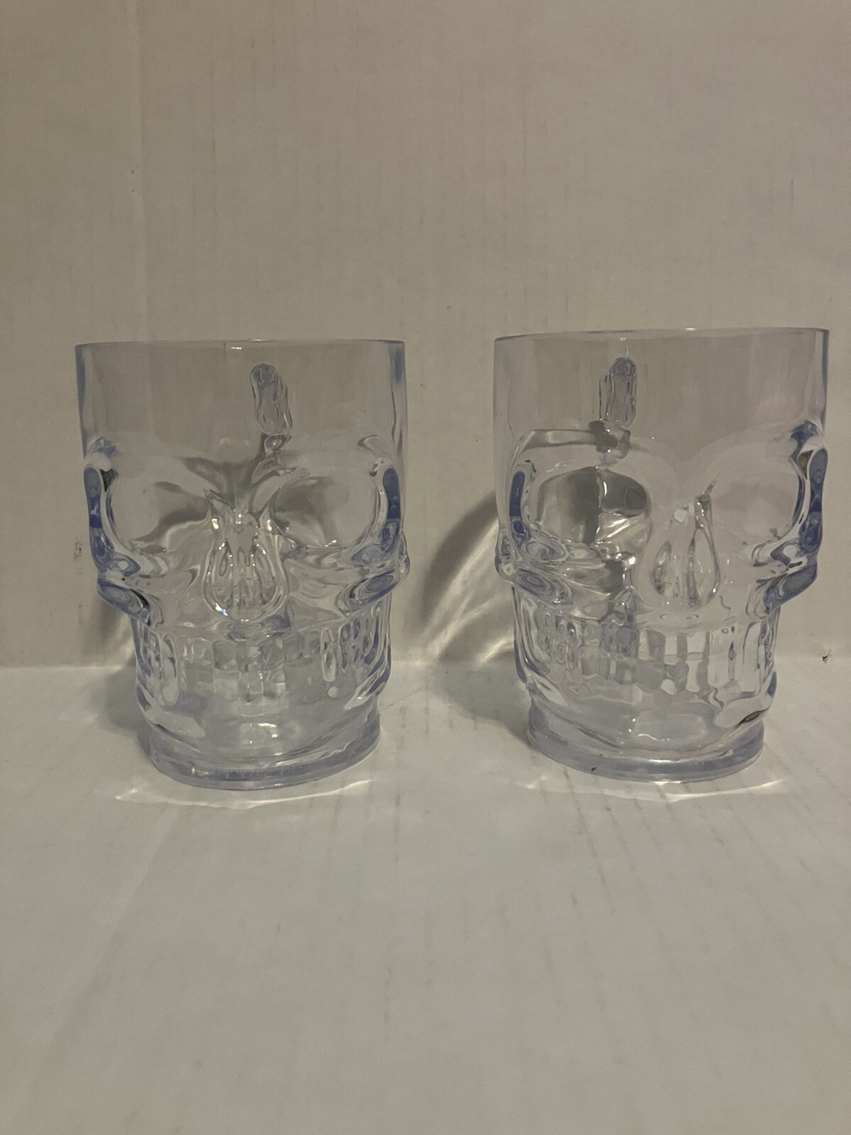 2 Plastic Skeleton Drinking Glasses (Hand Wash Only) gallery