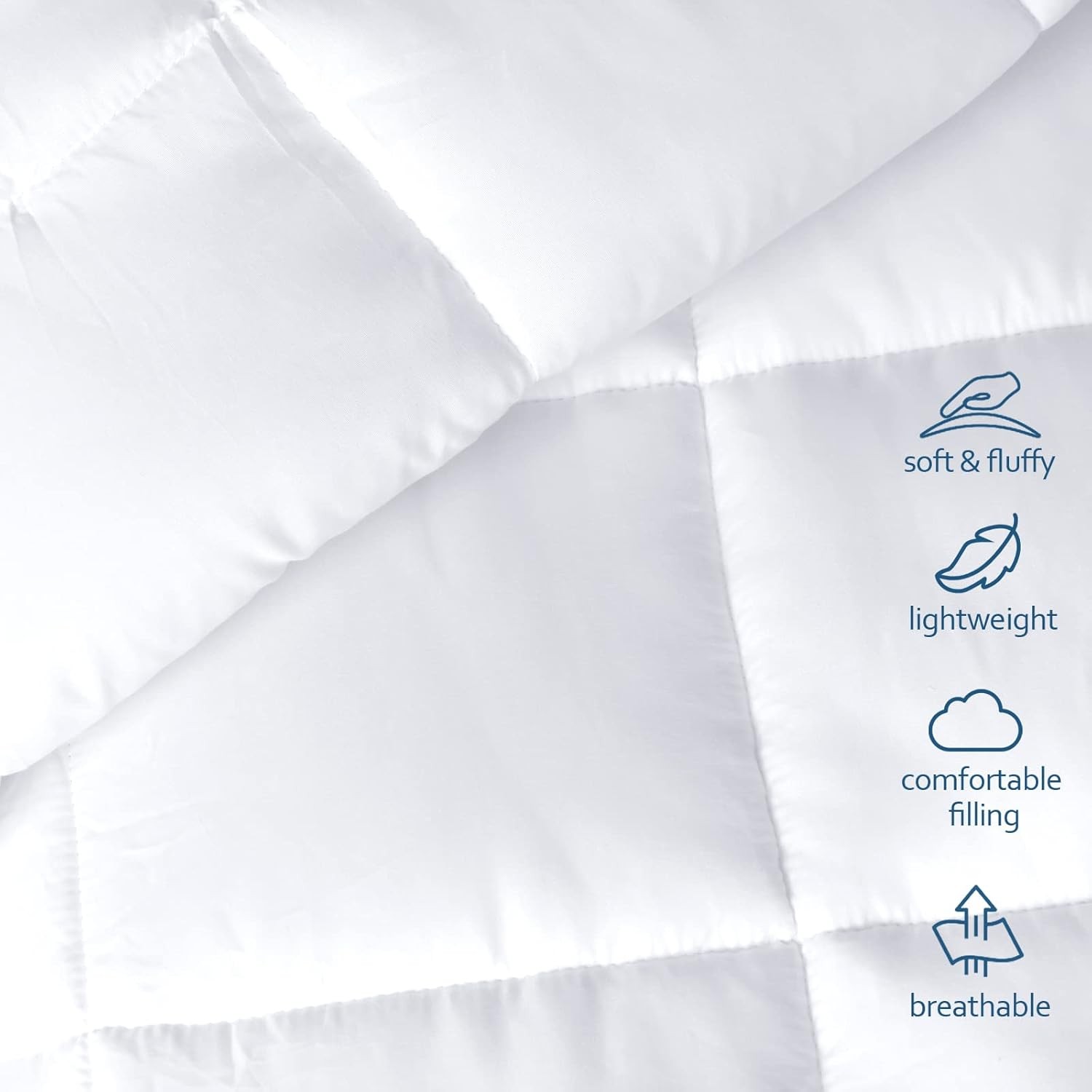 Down Alternative Comforter Duvet Insert Queen Size White, Queen Size Blanket gallery