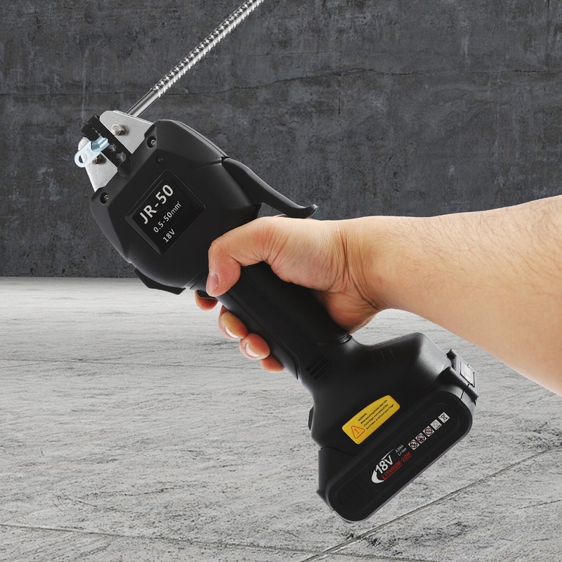 Electric Crimping Pliers Battery-powered Crimping Plier Terminal Crimping Tool gallery